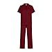 Pajamas for Women Set 2026 Spring 2 Piece Button down Pjs Sets Summer Soft Short Sleeve Fashion Sleep Lounge Sets Wine