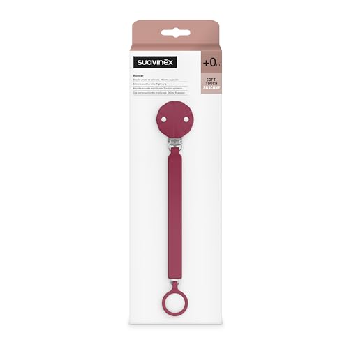 Clip Portaciuccio Wonder Magenta Suavinex 1 Pezzo - 2