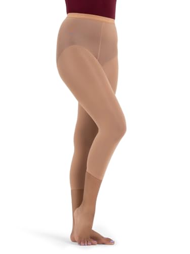 Mallas sin pies Mujer Capezio Hold & Stretch mallas de alta resistencia para danza
