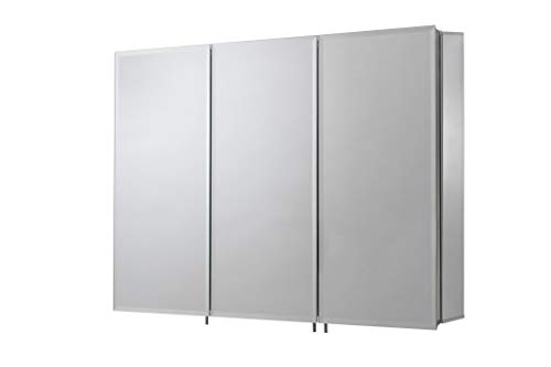 Croydex Wc101969Az Kennett Surface Or Recessed Mount Cabinet, 36W X 26H, Aluminum #TOP6