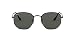 Produktbild Ray-Ban Herren Hexagonal Brillengestelle, Schwarz (Black/Polargreen), 54