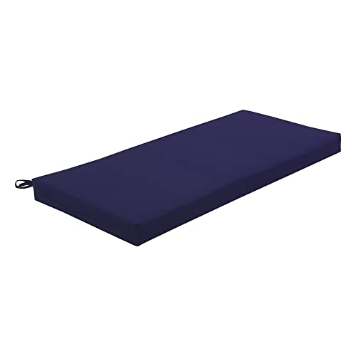 Decor Therapy 8288-01283796 Cojín de banco, azul marino Cover