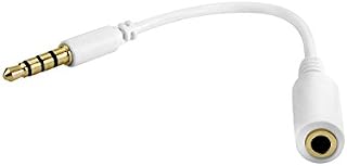 Cellet CNIPHONE Slim 3.5mm Pin to 3.5 mm Input Mini-Jack Adapter Extender Jack
