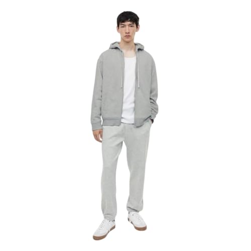 Image of Koverify Plain Chain Hooded Zipper Jacket for Men