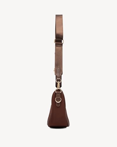 Image of NEWBELLA Small Shoulder Bags for Women - Trendy Underarm Purse & Crossbody Handbag for Daily Commute & Evening