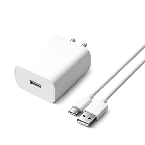 Image of Original Charging Adpater 44W USB Type C Charging Wall Adapter Compatible with Vivo Y100A, Vivo T2 and Vivo V25 Smartphones (Adapter and Cable) 44w