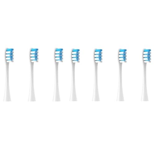 �\�j�b�N�d�����u���V�^��ь݊� Oclean Flow/X/X PRO/Z1/F1/One/Air 2/SE �����w�b�h�u���V�w�b�h(7pcs blue)