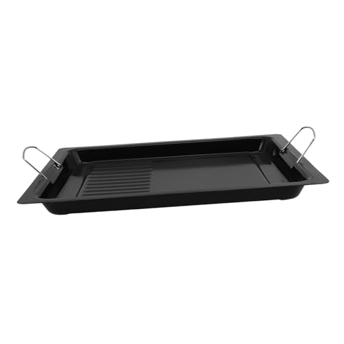 BESPORTBLE BBQ Grill Pan Outdoor Cooking Non-Stick Frying Tray 1pc Barbecue Plate Griddle Pan