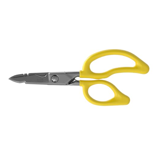 Uniwersalne nożyczki elektryka Klein Tools 26001, żółte
