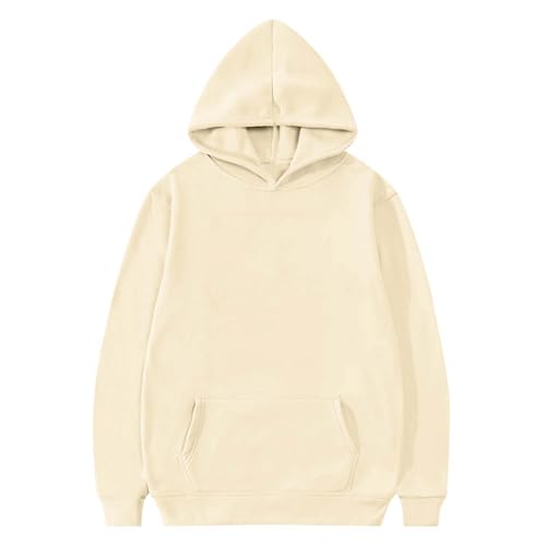 Oversized Hoodies for Teen Girls Boys Classic Pullover Sweatshirt Casual Lightweight Y2k Fall Winter Coat with Pocket3