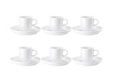 Dekor: Weiß / White Arzberg Cucina Basic Weiss Espresso-Set 12tlg.