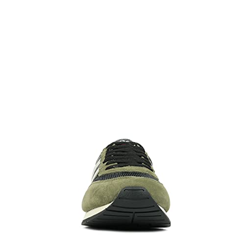 Image of Gola Men's Daytona Trainers, Black Khaki Off White, 9