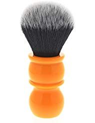 Yaqi R1710 Butterscotch Orange Tuxedo Synthetic Shaving Brush