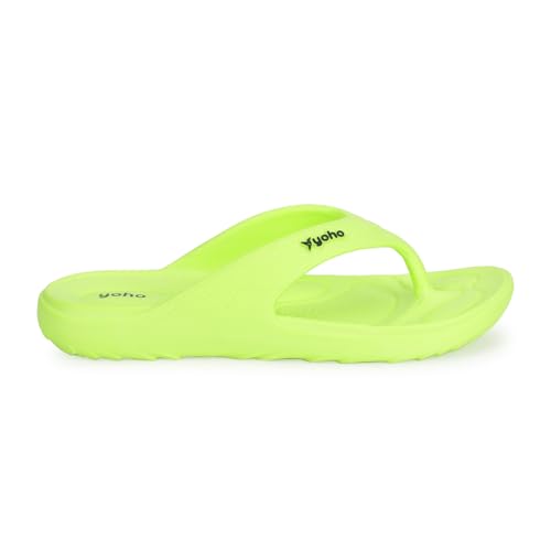 Image of YOHO Drizzle Soft Slippers for Women, Mild Acupressure, Lightweight, Anti Skid & Slip, Diabetic Footwear for Woman, Home Wear Bathroom Chappal for ladies | Waterproof Monsoon & Rainy Footwear