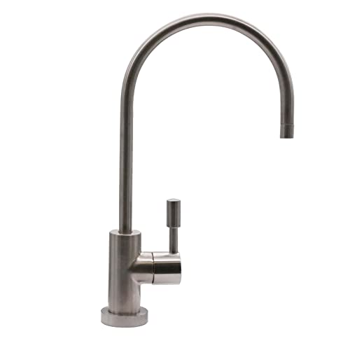 Westbrass D2036-Nl-07 11" Contemporary 1-Lever Handle Cold Water Dispenser Faucet, Satin Nickel #TOP1