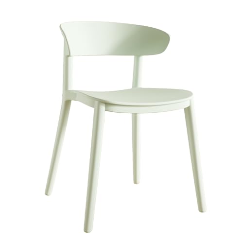 Chaises de terrasse plastique avec dossier ergonomique contre le mal de dos