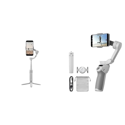 Image of DJI OM 5-Handheld 3-Axis Smartphone Gimbal Stabilizer with Grip Tripod, Built-in Extension Rod, Shot