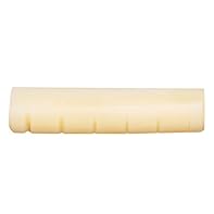 Good Guitar Sound Quality: This kind of bone has minimal porosity and a great appearance, which can create a good guitar sound quality. Slotted guitar nut is suitable for using and replacing Applciation: Real bone guitar nuts is prefered by many luth...