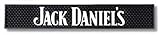 Jack Daniel’s Official Bar Mat – Soft and Durable Rubber – Black – Official Jack Daniel’s Logo