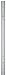 Kipp K0759.0102L01XA02.005 Self Adhesive Stainless Steel Rule, 28", Vertical, Zero at Top,