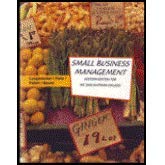 Paperback Small Business Management Custom Edition for Mt. San Antonio College Book