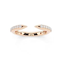 14K Rose Gold Plated 925 Sterling Silver