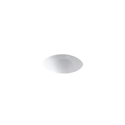 KOHLER K-2298-0 Compass Self-Rimming Undercounter Bathroom Sink, White