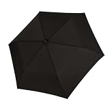 doppler Parasol kieszonkowy Zero, 99 – waga zaledwie 99 g – stabilny, wiatroszczelny, 21 cm, Simply Black, S, S