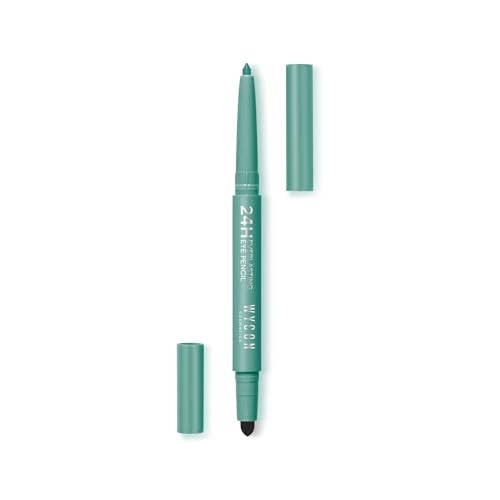 WYCON cosmetics Everlasting - Lápiz de ojos automático impermeable y de larga duración, 24 horas, color verde