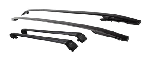 Barras Techo para Land para Rover para Discovery Sport 2015-2025 4 Barras Transversales Aluminio para Techo Laterales para Coche Portaequipajes