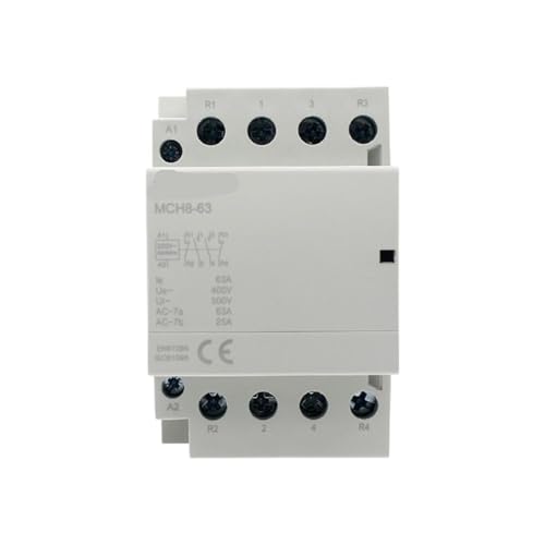 Contacteur modulaire AC 63A à double circuit 2NO 2NC pour automatisme