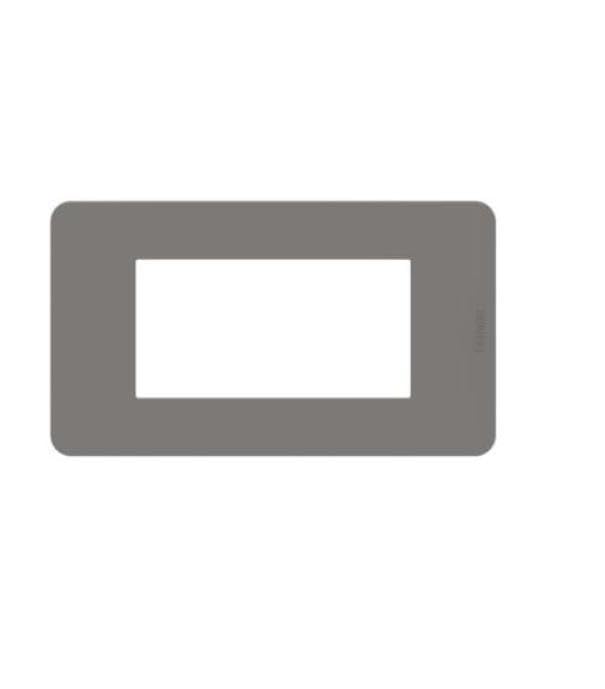 Plaque MatixGO 4 modules taupe pour harmoniser les murs du salon JA4804TD