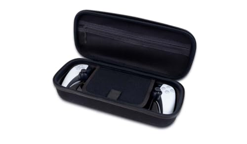 Nacon Pochette de Rangement Officielle PlayStation Portal avec Compartiment intérieur pour l'adaptateur Secteur (Noir)