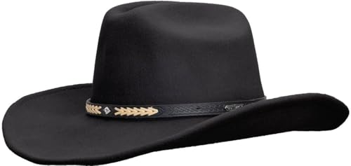 Outback Trading - Unisex Out of The Chute Hat, Color Black, Size: Large