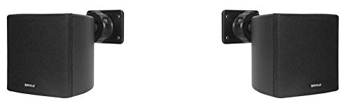Rockville Commercial Restaurant Bluetooth Amplifier+10 3.5\" Black Cube Speakers - Thumbnail 4