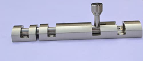 Image of DHAKAD Tower Bolt Stainless Steel ZYLO 4 INCH Pack of 8 PCS
