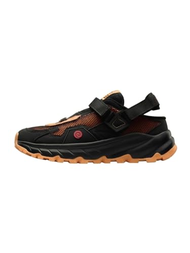 Image of The Souled Store Rovers: Men and Boys Low Top Streetwear Fashion Trainer Engineered Breathable Mesh Rugged Chunky Sole Velcro Strap Closure Lightweight Mules