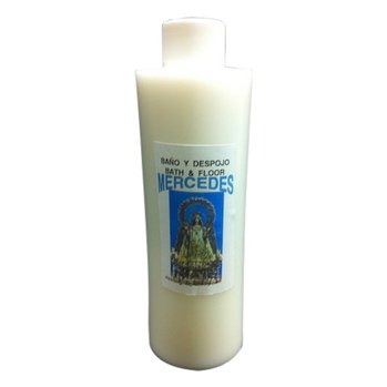 Original Botanica Virgin Mercedes Bath and Floor Wash Spiritual Cleansing Negative Energy Protection Herb Purification, 8oz