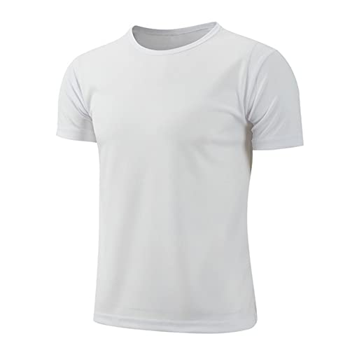 Kids Boys Quick Dry Athletic Short Sleeve T-Shirts Gym Running Sports Tops Performance Tees Activewear