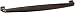 Cosmas® 4392-192ORB Oil Rubbed Bronze Modern Cabinet Hardware Handle Pull - 7-1/2" Inch (192mm) Hole Centers