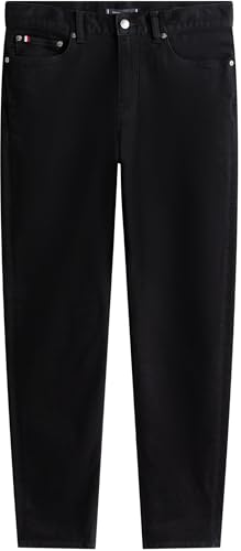 Tommy Hilfiger Herren Jeans Hose Bleecker Burn Black Slim Fit, Schwarz (Burn Black), 38W/36L – Ansicht 4