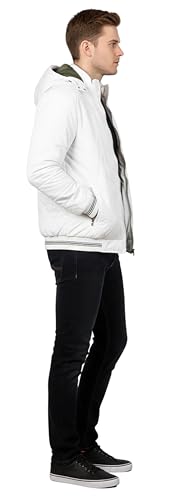 Image of Export Quality Reversible Puffer Jacket in GLD Material best for Winterwear /Hiking /Biking /Camping /Mountaineering /Fashion & Casual Wear(Control Temperature up to 3 Degree Celsius)(3C)