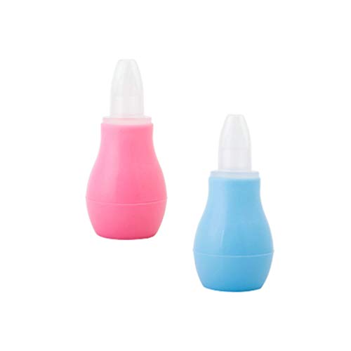 Milisten 2 Pcs Aspirador Nasal Do Bebê Limpador de Nariz Infantil Criança Orelha Seringa Bulbo Remov