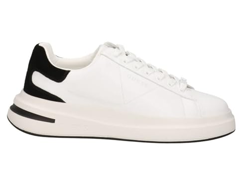 Guess Baskets Blanc FMFLBA LEA12 39 aux finitions soignées et cuir synthétique premium