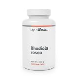 GymBeam Rhodiola Rosea 90 cps, Rodiola Rosea Forte, Adattogeno e Nootropico Naturale, Capsule ad Assorbimento Rapido per Atleti, Studenti e Manager, Radice d'Oro con Rosavina e Salidrosidi