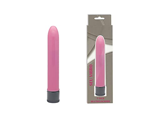 Vibrador Personal 17 cm Multivelocidade Textura Aveludada Vip 2 Pilhas - PS007