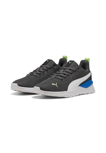 PUMA Kinder Anzarun Lite Jr Unisex Sneaker Sportschuh 372004 Grau, Schuhgröße:38 EU