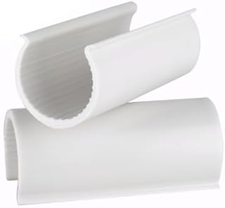 Circo Innovations PVC Snap Clamp Cross (3/4" PVC, 10 Pieces) - White
