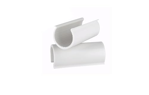 Circo Innovations PVC Snap Clamp Cross (3/4" PVC, 10 Pieces) - White