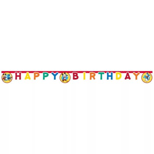 Disney Mickey Mouse FSC - Cartel de papel para fiesta de